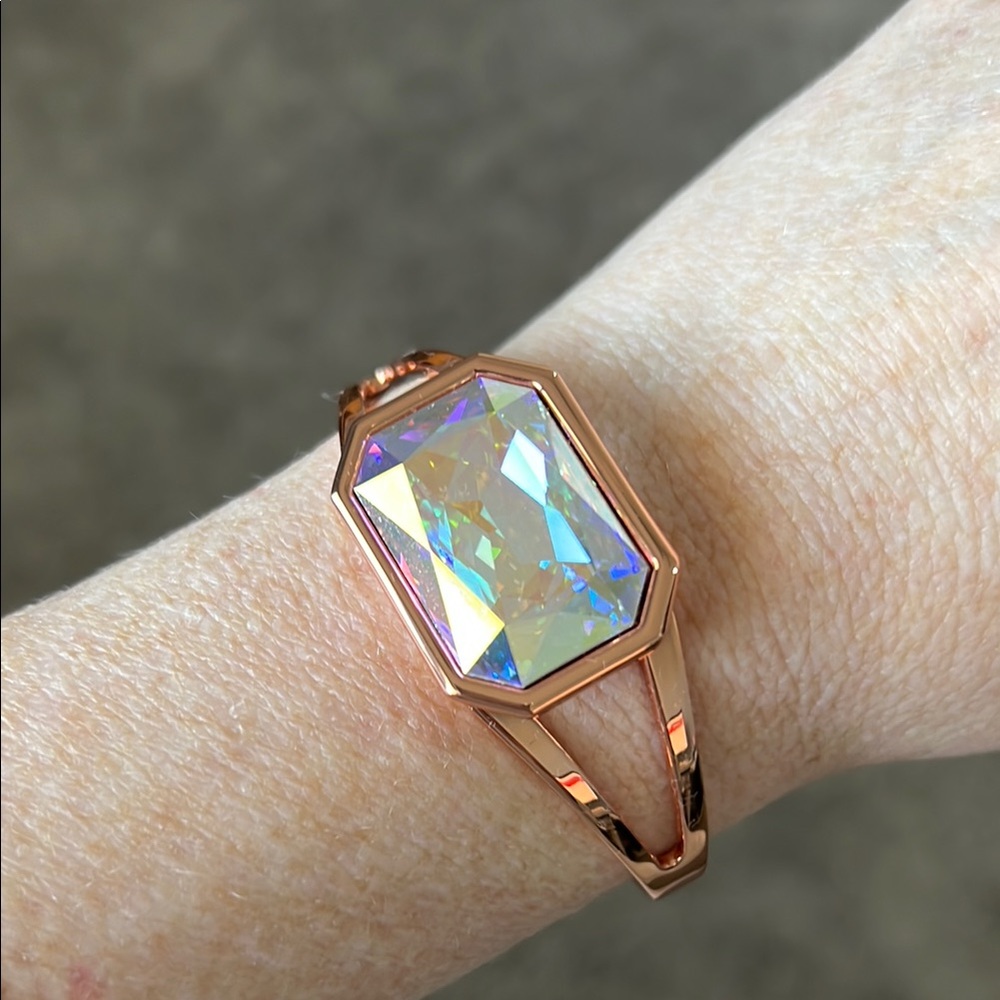 Rose Gold Rhinestone Bracelet